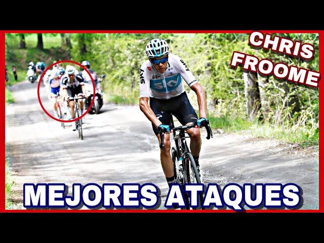 ‍️ 5 Mejores ATAQUES de Chris FROOME  Dany Pro Cycling y @JoseCycling1