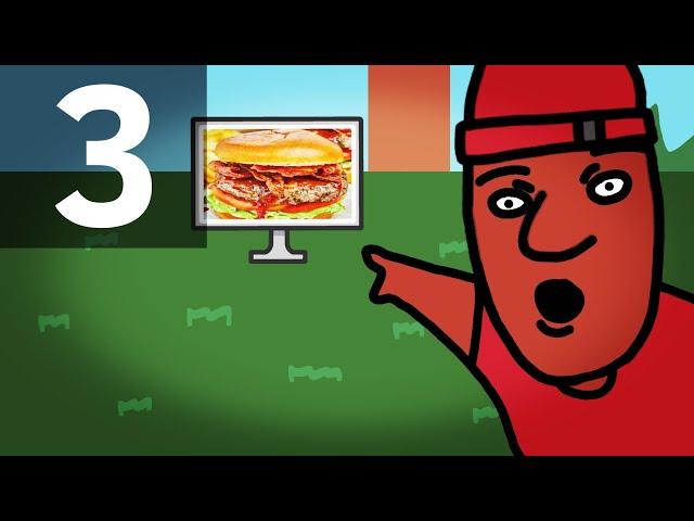 BOTMI Memeshort 3: Guys, look! A Barbecue Bacon Burger!