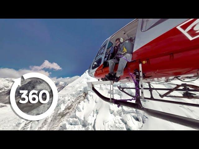 Fly a Helicopter on Mt. Everest In Incredible Virtual Reality! ️ (360 Video)