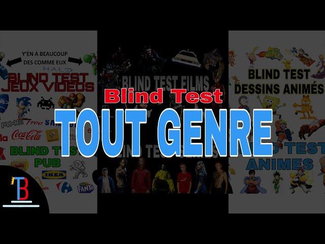 BLIND TEST TOUT GENRE / FILMS, SÉRIES, DESSINS ANIMÉS, JEUX VIDÉOS, ANIMES, PUB DE 200 EXTRAITS