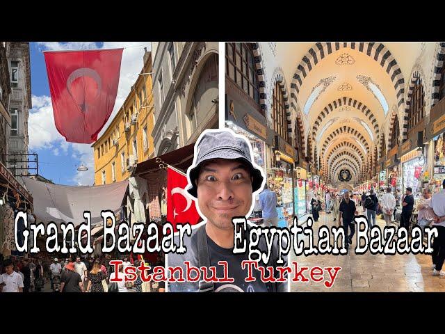 Istanbul Turkey Grand Bazaar Vlog 2024