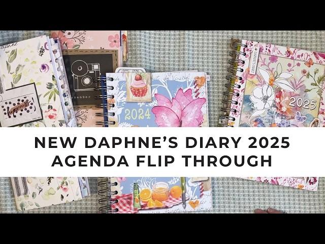 NEW DAPHNE'S DIARY 2025 AGENDA FLIP THROUGH #plannercommunity #inspiration