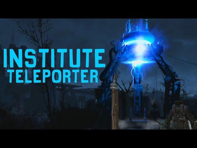 Fallout 4 - How to build the Institute Teleporter (Tutorial)