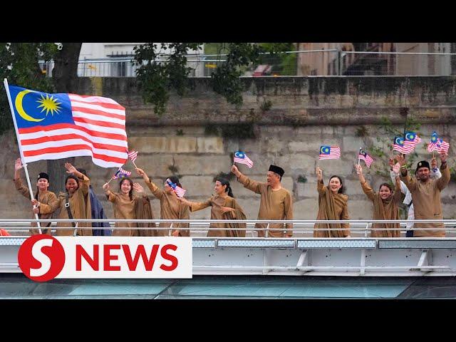 Malaysia led by Bertrand, Shazrin dazzle in unique Paris Olympics opening ceremony