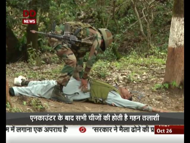 Know how Indian Army carries out search operations in Kashmir valley (Hindi)