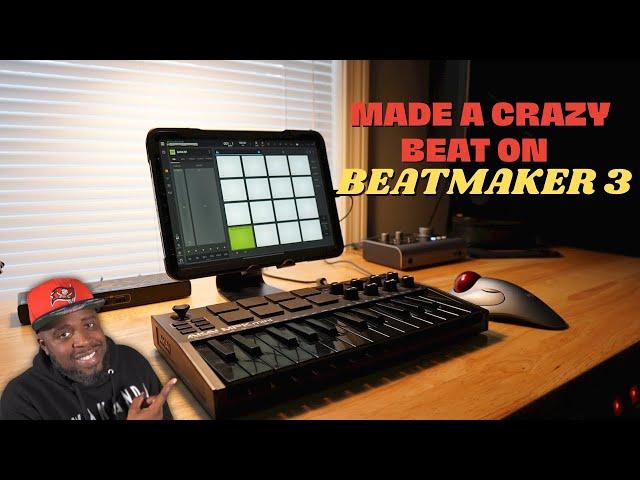 Made A Crazy Beat on iPad with BeatMaker 3 