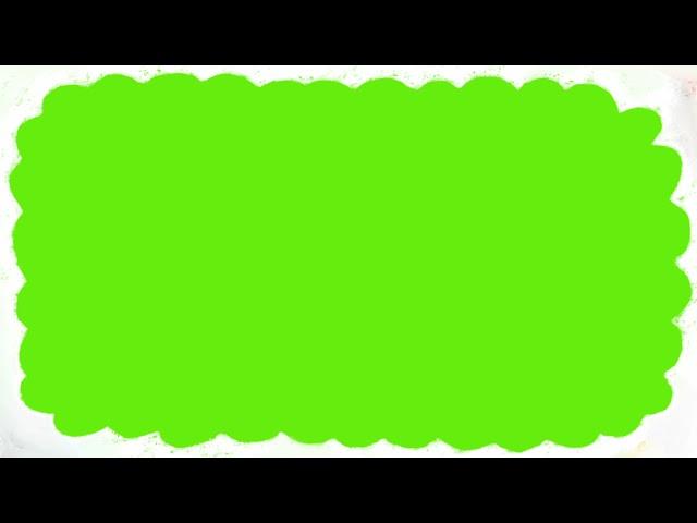 Green Screen Cloud Frame  Cloud Chroma Key Background  Chroma Key Background #greenscreen #chroma