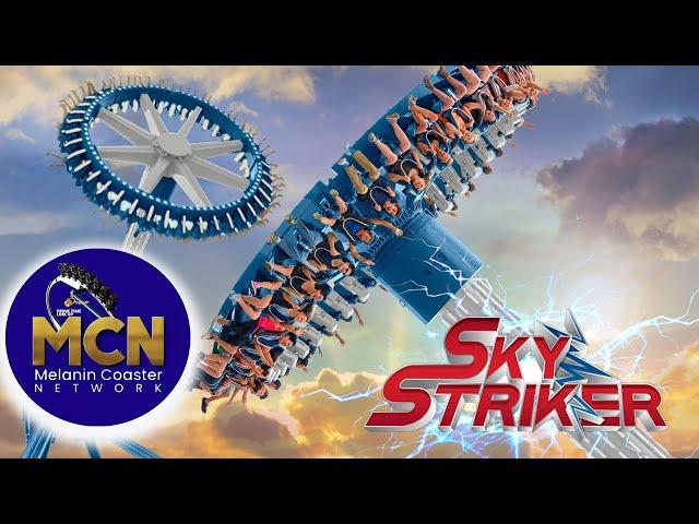 2024 Sky Striker REVERSE POV Six Flags Great America