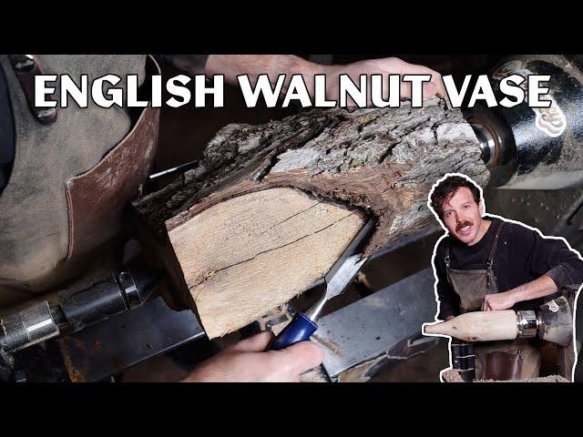 English Walnut Limb to Vase | What's in That Pile?