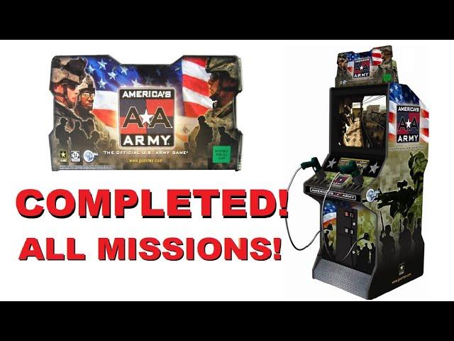 America's Army! Completed Arcade Shooter Game!