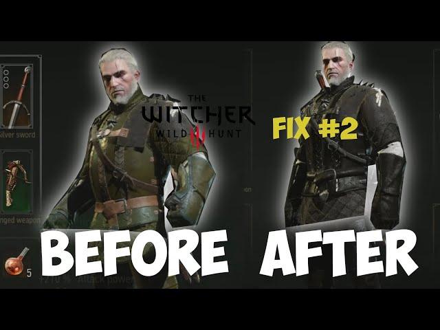 The Witcher 3: Fixing Griffin Armor