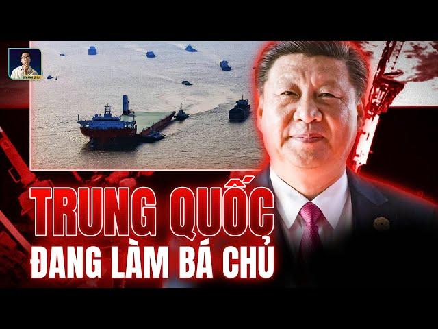 TRUNG QUỐC ĐÓNG ĐƯỢC SIÊU TÀU NGANG HÀNG KHÔNG MẪU HẠM, PHÁ KỶ LỤC THẾ GIỚI