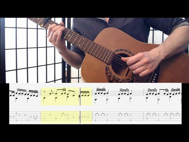 Lil Nas X - Old Town Road - Fingerstyle Guitar Arrangement (with tabs)