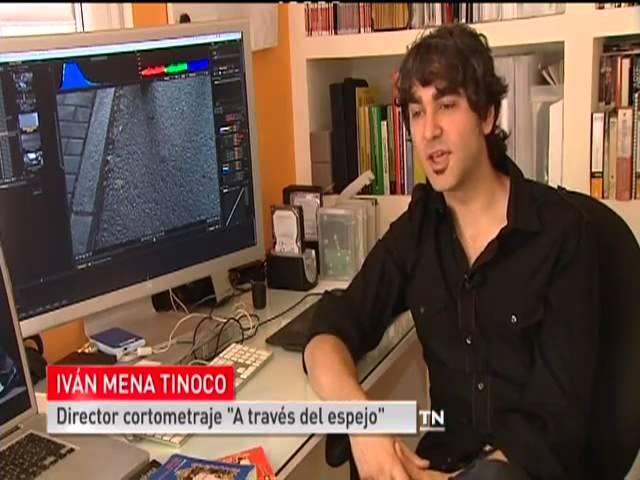 Noticias Fin de Semana TeleMadrid: "Iván Mena Tinoco un emprendedor de cine"