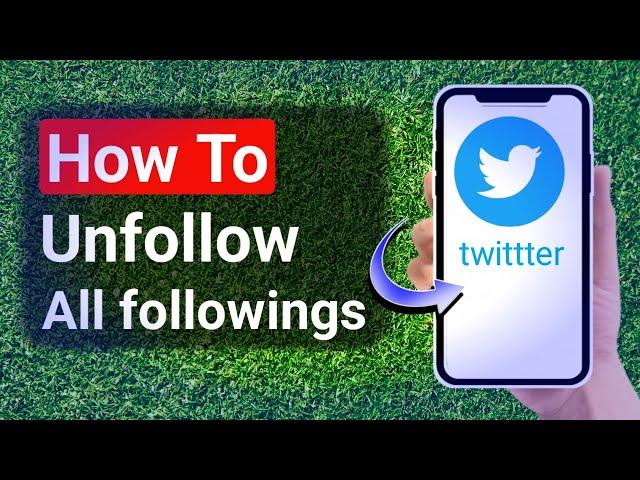 How to unfollow Everyone on Twitter  | twitter - guide | Stark Nace Guide @TrevorNace @aplguy