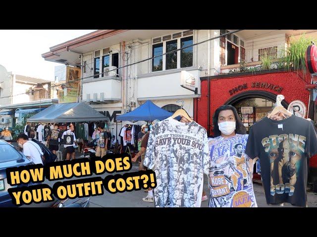 HOW CHEAP IS YOUR OUTFIT *VINTAGE FLEA MARKET* PHILIPPINES EDITION