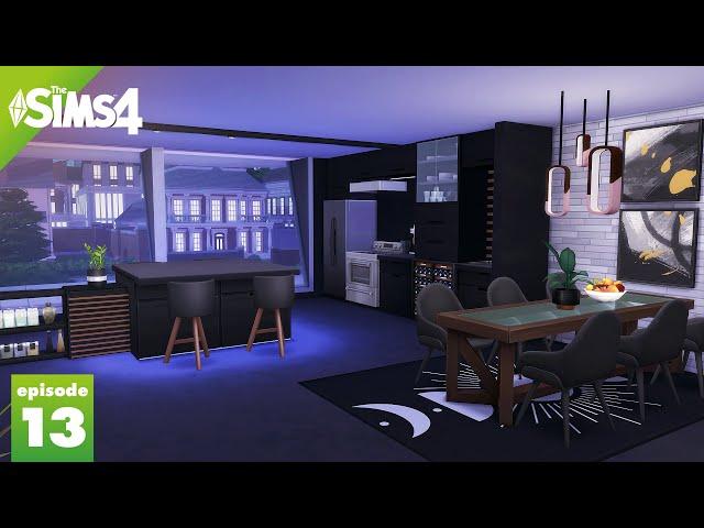 FUTURISTIC INSPIRED HOUSE | Sims 4 House Building | No CC | Stop Motion (ep.13)