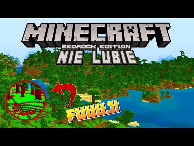 Dlaczego NIE LUBIĘ Minecraft Bedrock Edition?