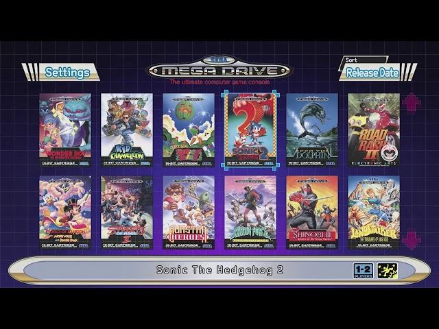 SEGA Mega Drive (Genesis) Mini System Theme Music