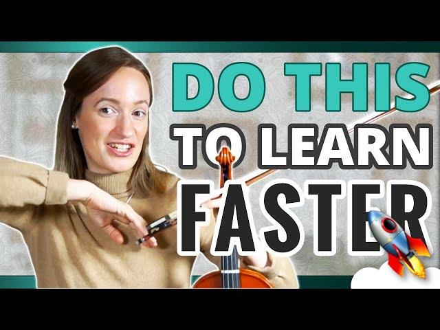 How to Learn to Play The Violin FAST | Violin Tutorial