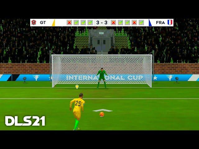 GameTube360 VS France | Great Penalty Shootout | DLS 21 Android Gameplay [EP 13]