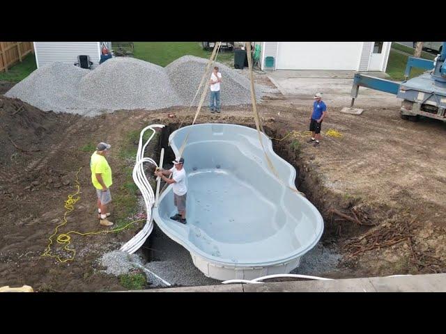 New Imagine Fantasy 26 in-ground pool install