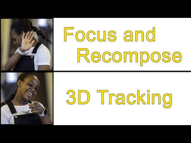 Nikon Z9 and Z8: 3D Tracking vs Focus and Recompose Comparison