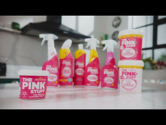 The Pink Stuff Range of Miracle Cleaners