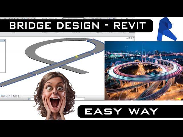 5 MINUTES MASSING BRIDGE DESIGN REVIT | EASY WAY TO DO