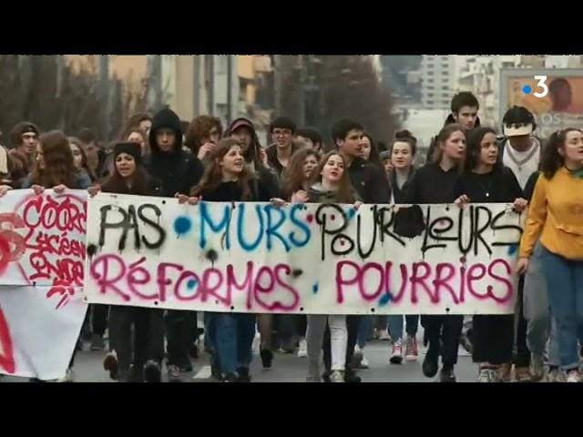 Lyon : manifestation étudiante contre la sélection à l'université