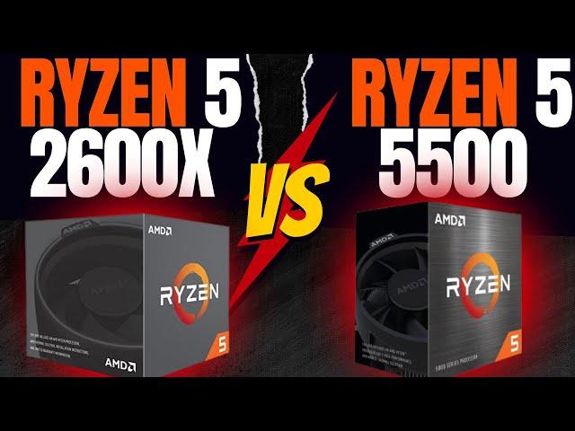 Ryzen 5 2600x vs Ryzen 5 5500 - Rx 580 Veineda - testes em 10 Games Populares