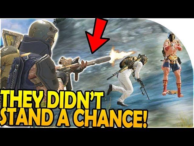 AS VAL DESTRUCTION (They Didn't Stand a Chance!) - Rules of Survival Battle Royale Gameplay Duos