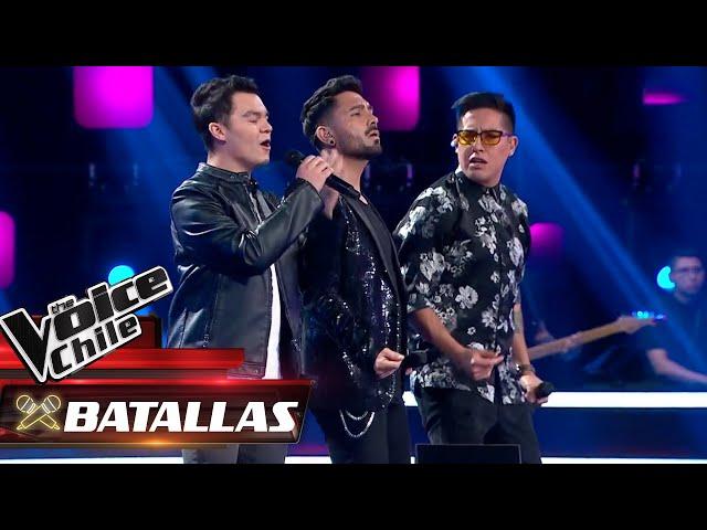 Cristopher y Fabián vs. Nicolás González - No me doy por vencido | Batallas | The Voice Chile