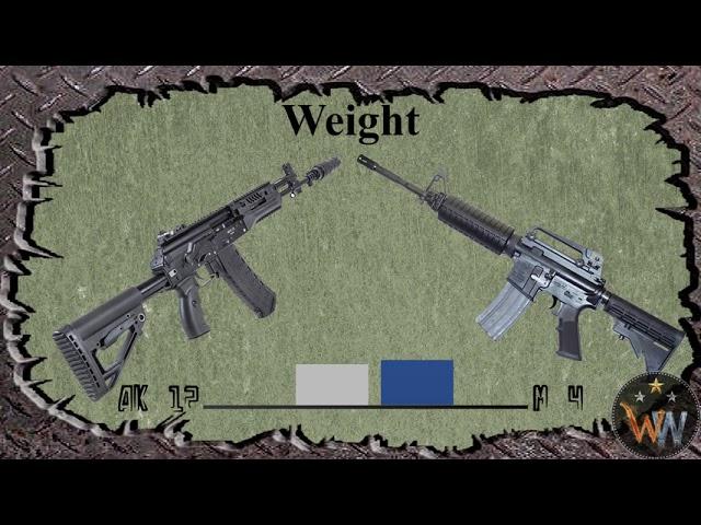 M4 VS AK12Weapon Comparison