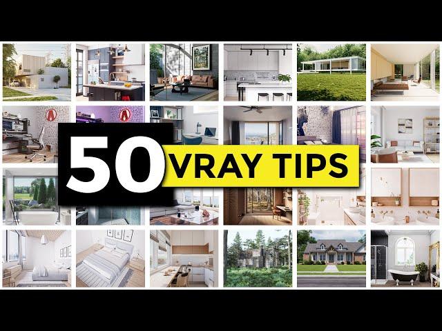 50 Vray Tips in 1 Hour