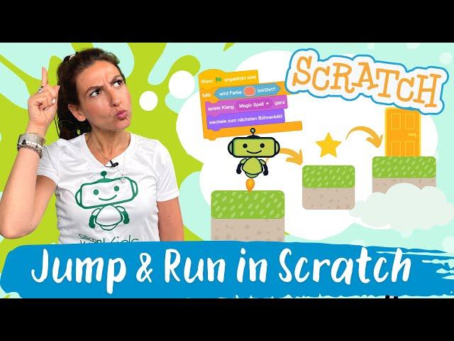 So programmierst Du das coolste Jump and Run-Spiel mit Scratch | Silicon Valley Kids