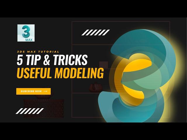 5 Tips and Tricks Usefull Modeling 3ds Max | Eris Graphic