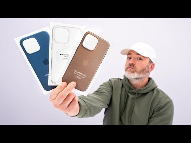 iPhone 15 Which Apple Case is Best? (FineWoven vs Silicone vs Clear)