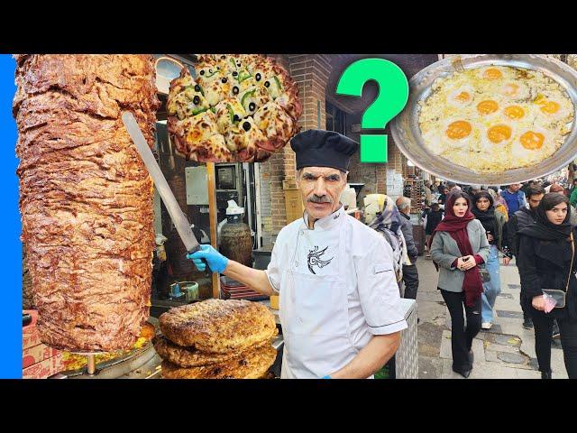 King of Street Food in Iran | The Most Crowded Restaurant in Tehran’s Grand Bazaar!