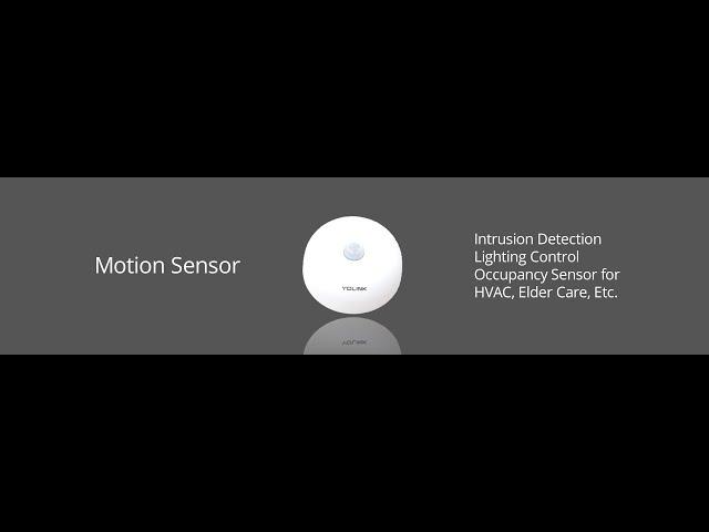 YoLink Motion Sensor Intro