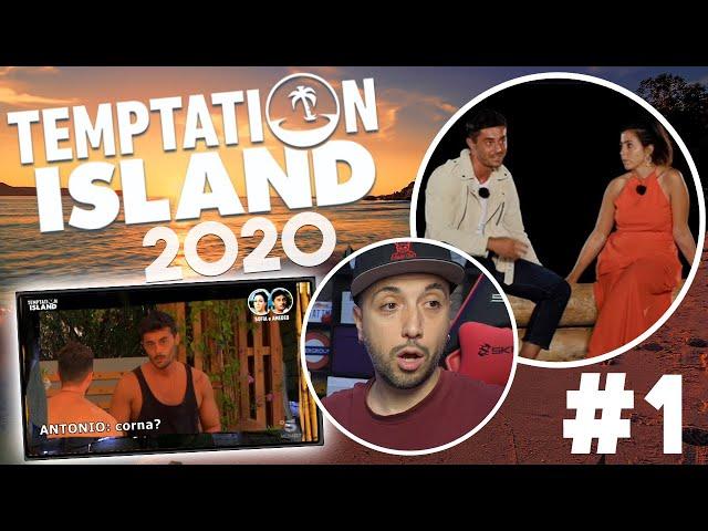 FALO' DI CONFRONTO SUPERCRINGE  ! TEMPTATION ISLAND 2020 : PUNTATA #1 (Seconda Parte) *REACTION*