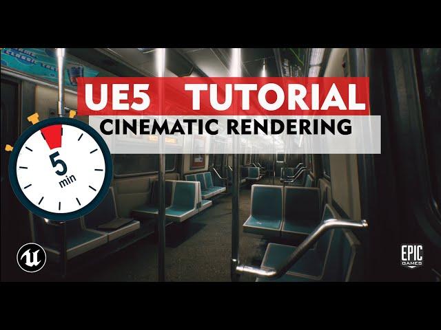 Unreal Engine 5 Beginner Tutorial | Sequencer | Cinematic Renders in UE5