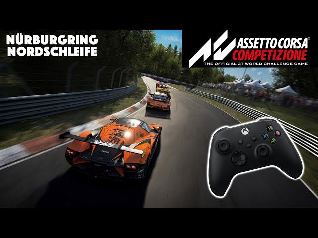 What is it like to Drive on the ACC Nürburgring Nordschleife 24 Hrs Circuit with a XBOX Controller ?