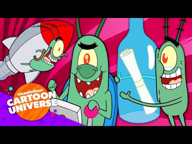 Every Time Plankton Tries to Steal the Secret Formula!  | SpongeBob | Nicktoons