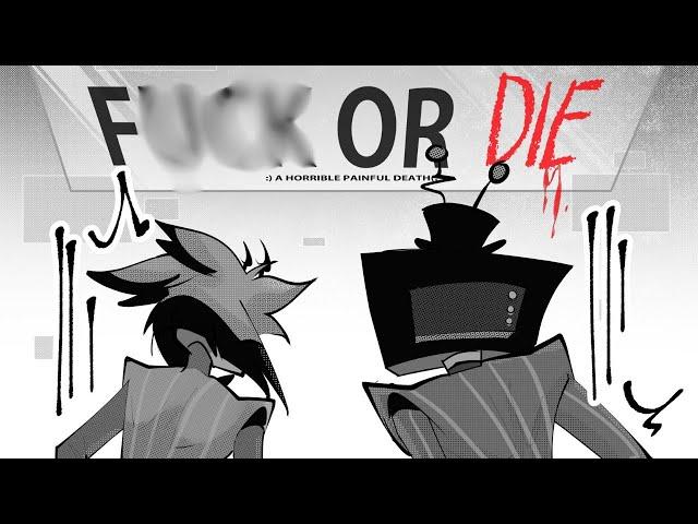 ALASTOR AND VOX HAVE TO DO WHAT?! -  Hazbin Hotel comic dub