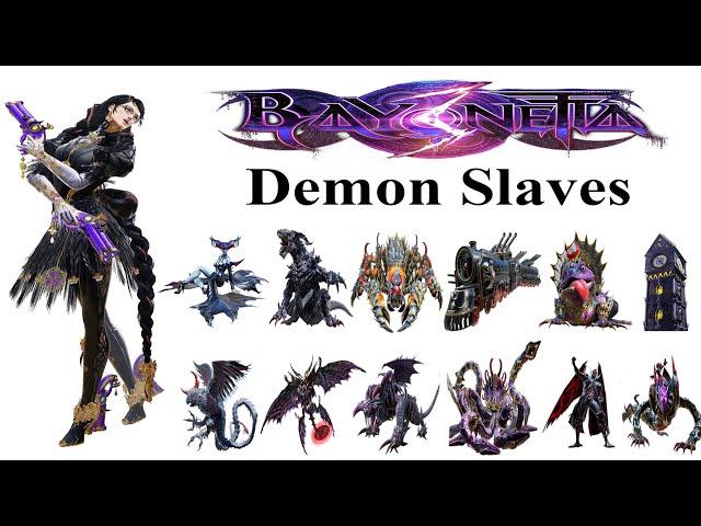 【Bayonetta 3】Bayonetta‘s Moveset Showcase - Part 2 - Torture Attacks & Demon Slaves