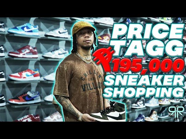 Price Tagg Goes Sneaker Shopping at RHAND RHELLE with Rhand Rhelle