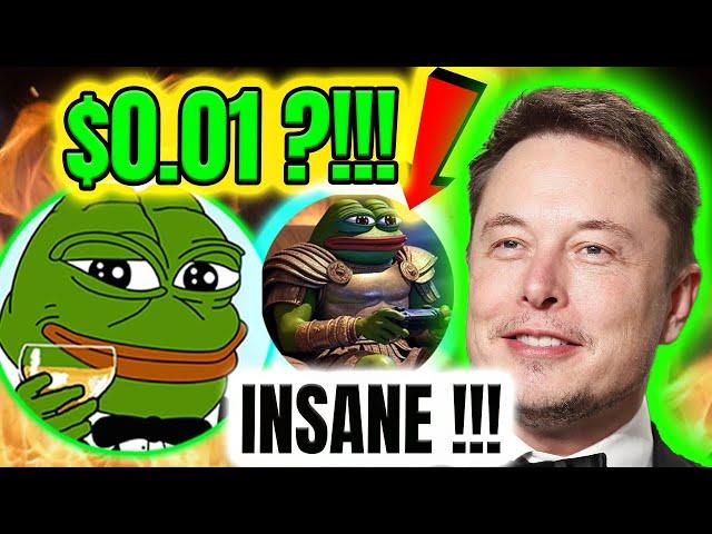 PEPE HOLDERS THIS IS INSANE -ELON MUSK-  I TOLD YOU SO!   PEPE COIN NEWS PEPE PRICE PREDICTION