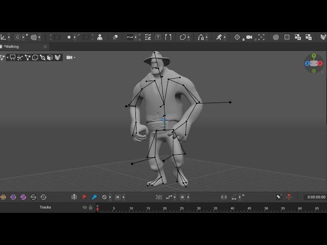 Как сделать анимации в Cascadeur  и закинуть их в BLENDER 3.6 пробую