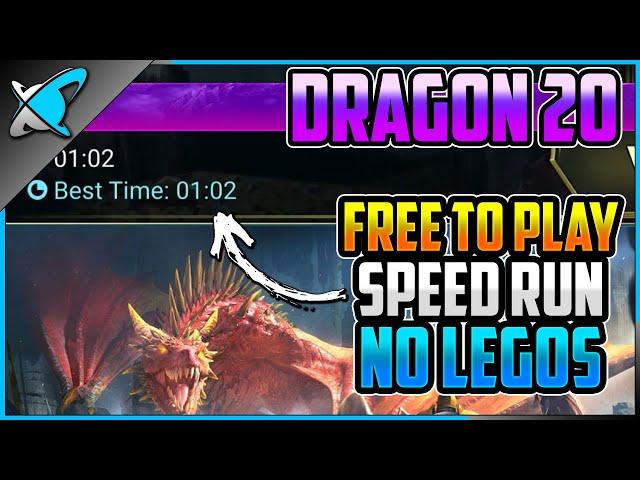 Dragon 20 "Free To Play" SPEED RUN !! | NO LEGENDARIES !! | RAID: Shadow Legends